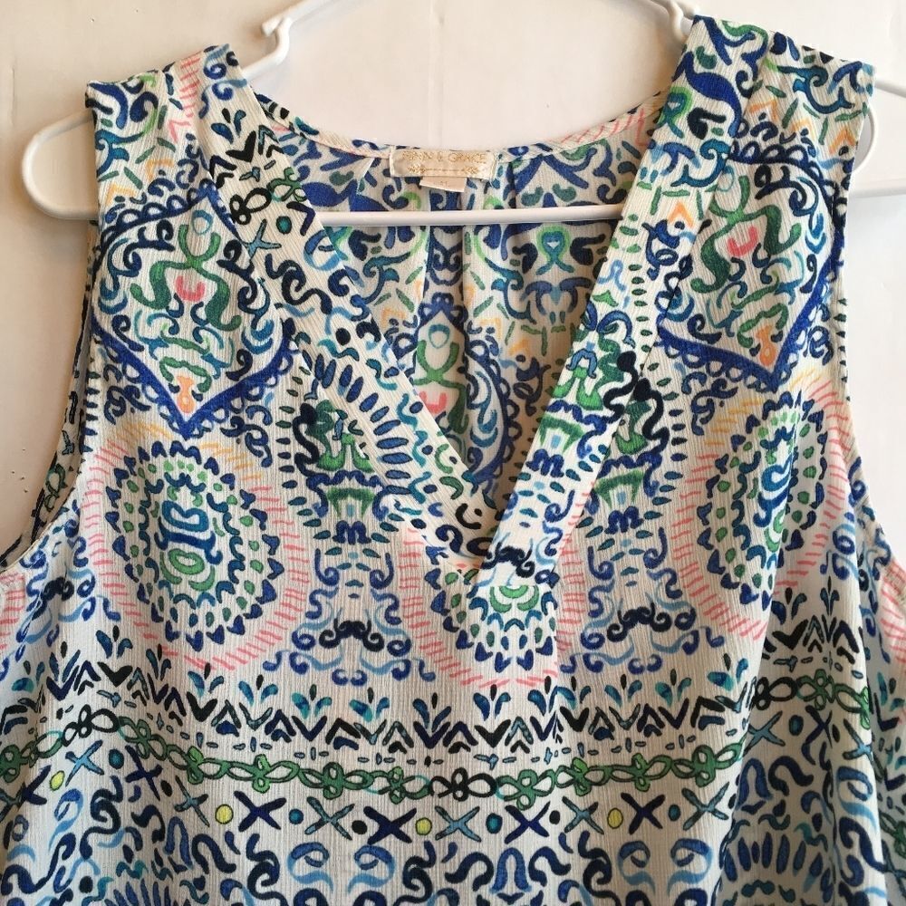 FINN & GRACE SLEEVELESS TOP - Picture 6 of 6